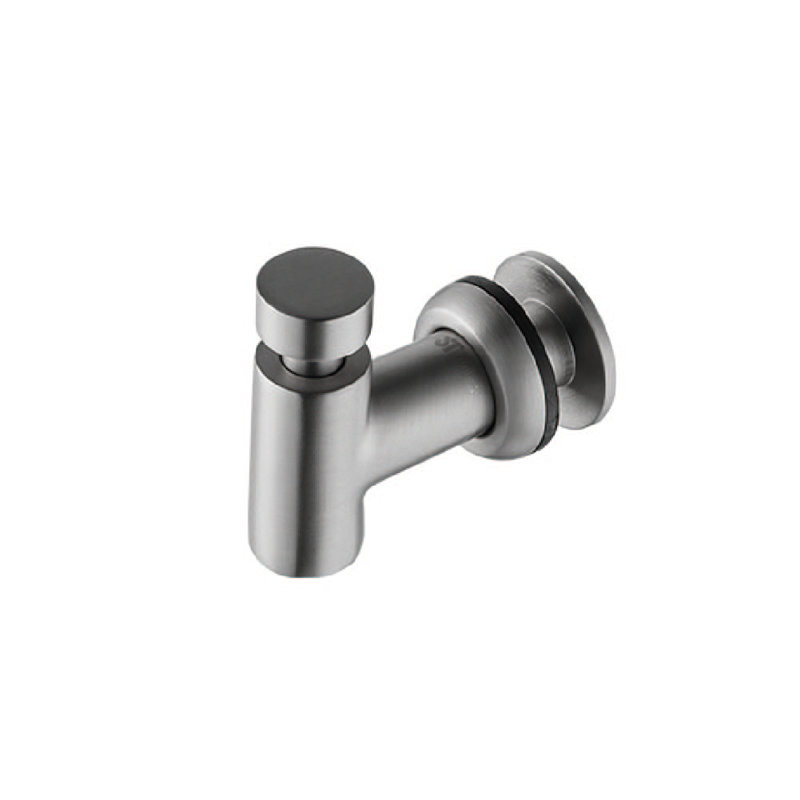Rebrilliant Fendley Through-Glass Single Wall Mounted Robe Hook | Wayfair